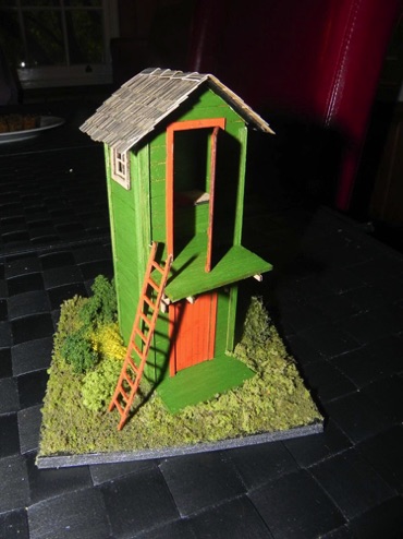John Gillespie - 2 story outhouse