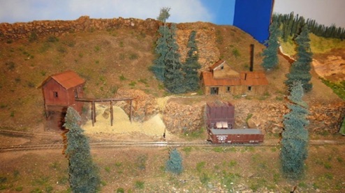 Charles Proudfoot’s modular layout section - Federal Mine