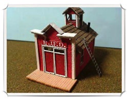 Betty Homan - N scale - Fire House