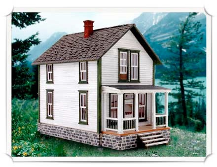Pitkin House - Scenery - Wild west Models
