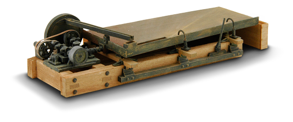 Wilfley Table - Wild west scale models