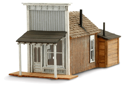 Bakery - porch - wild west models - n scale