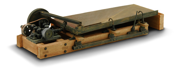 Wilfley Table - detail parts mining