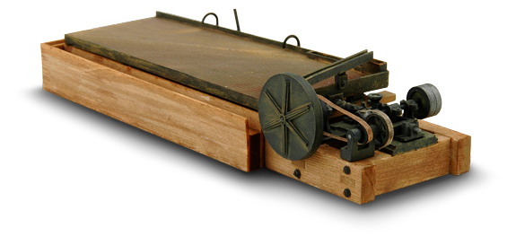 Wilfley Table - detail parts mining