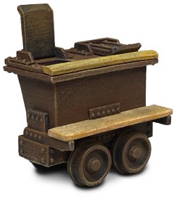 Sanitary ore car - outhouse car