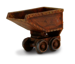 Scoop Dump Ore Car - details parts - ore cars