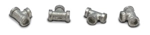 1/16 Tee - detail parts - pipe fittings