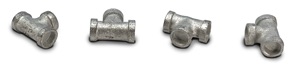 3/32 Tee - detail parts - pipe fittings
