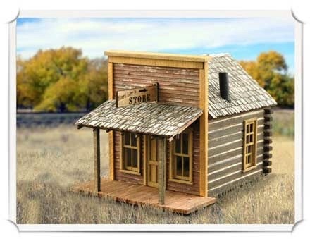 Earl Lee Stre -scenery- wild west models