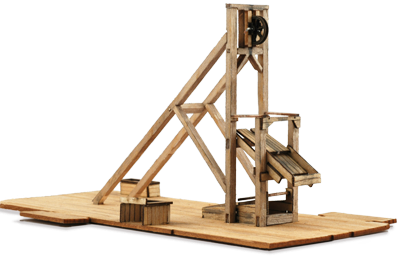 Federal Mine-headframe -wild west models