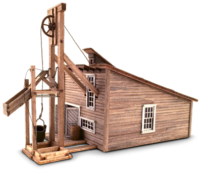 222 flack mine right side- wild west models