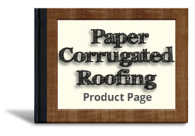paper corrugated roofing