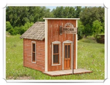 Slim's Shoe Shop-scenery-wild west models