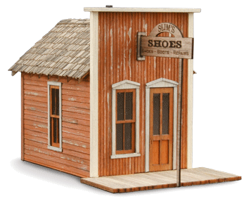 Slim's Shoe Shop-S scale-wild west models