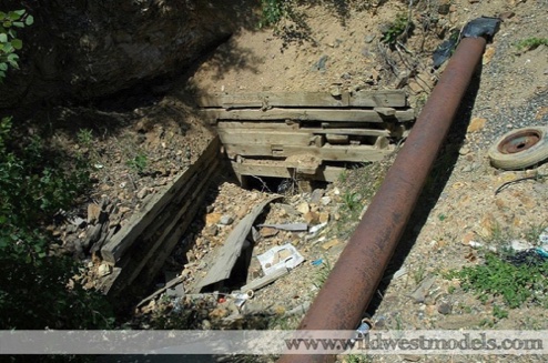 Side note. This is an adit when we started documenting the mill.