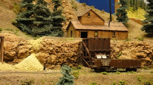 Charles Proudfoot’s modular layout section - Federal Mine Charles Proudfoot’s modular layout section - Federal Mine