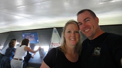 Top of the arch selfie photo