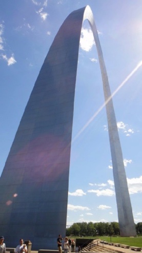 The Arch - taking a break to visit a local attraction