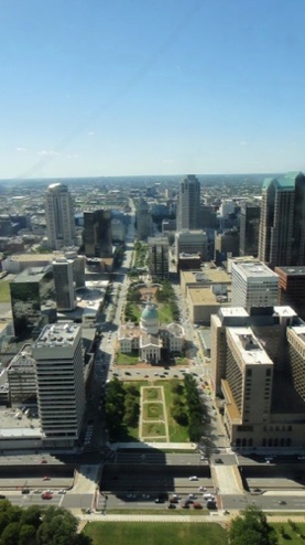 St. Loius, view from the arch