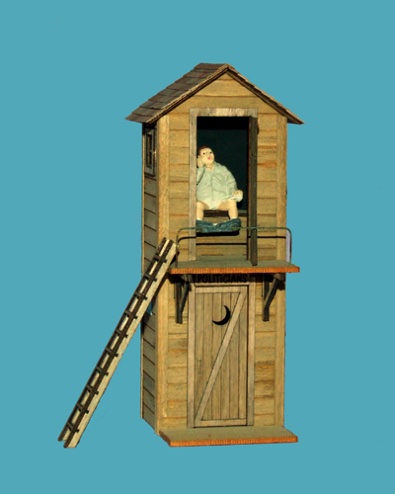 Dave Bontrager - 2 story outhouse