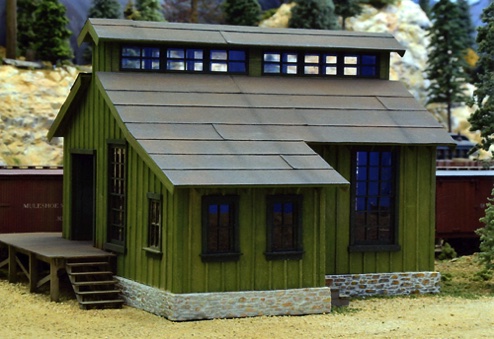Ray Sadler's Franke Furniture on his layout Ray Sadler's Franke Furniture on his layout