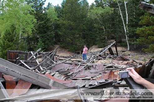 remains of the mine