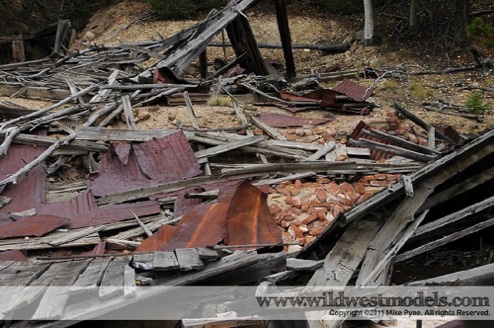 Another view of the fallen west walls