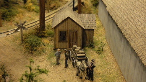 Paul Scoles - Tommy Knocker;s Cabin with shake shingles on the side Paul Scoles - Tommy Knocker;s Cabin with shake shingles on the side