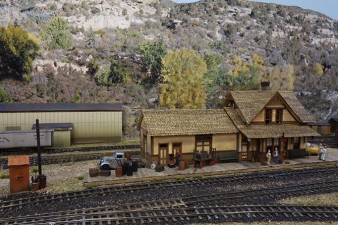 Thomas Berry - Dolores Station - Wild West Models Shake shingles