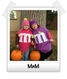 MnM dressed as MnM's