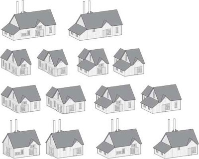 Atlantic cable hoist house building combinations