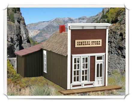 General Store - older version wild west scale models