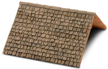 Monarch Maple-paper shake shingle sample-wild west models