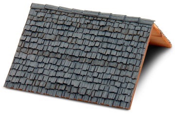 granite gray-paper shake shingle sample-wild west models